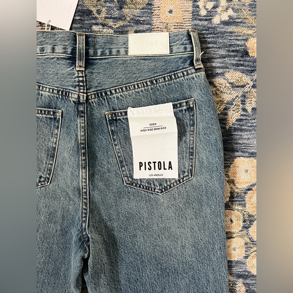 Pistola Eden High Rise Mom Jean - Picture 3 of 4